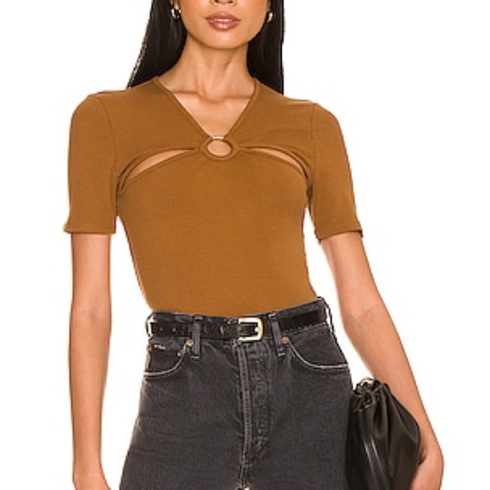NWT Pistola Avalon O Ring Top in Auburn (M)
